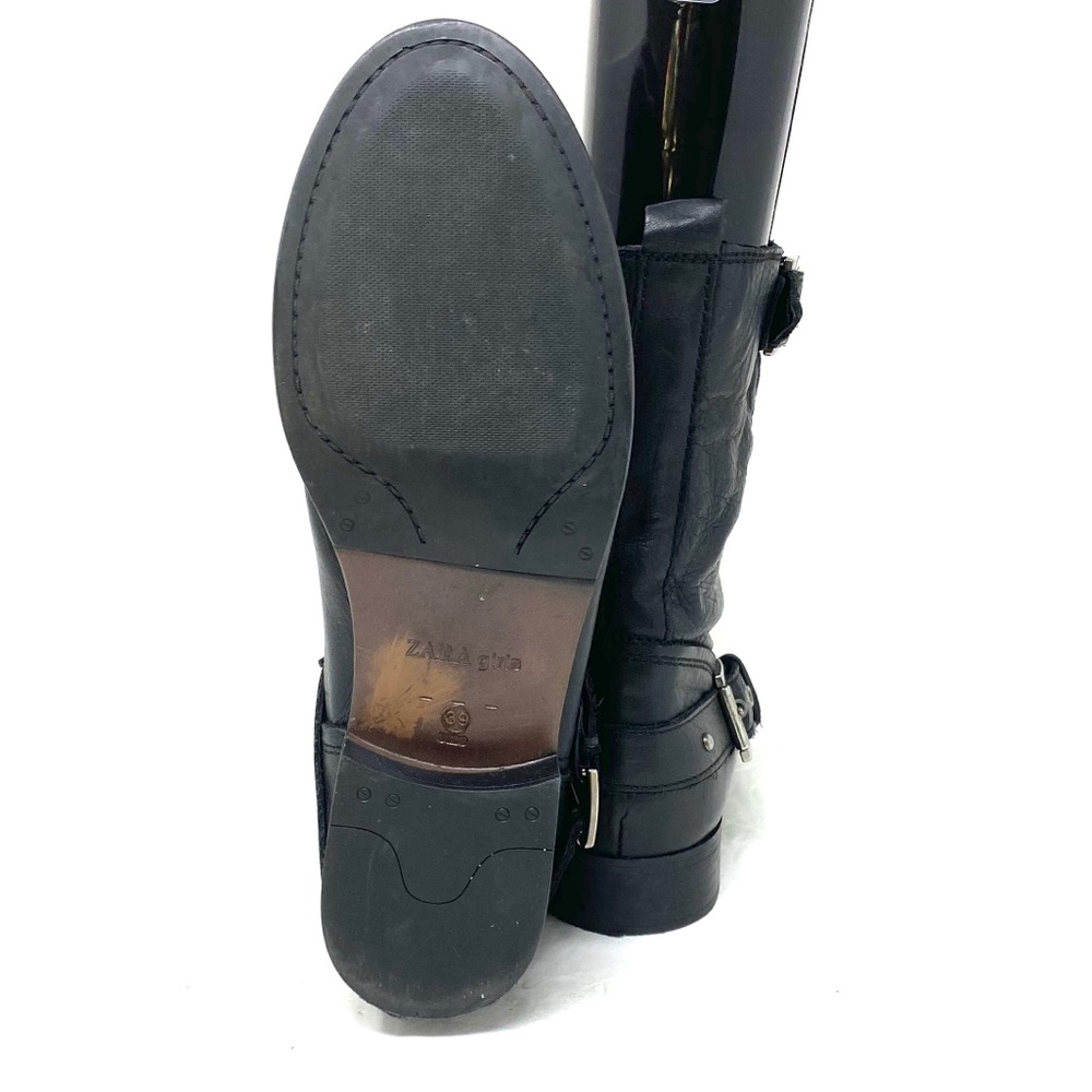 Zara Girls Moto Boots - Picture 5 of 8